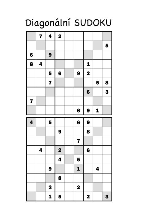 Jak se hraje diagonální sudoku?