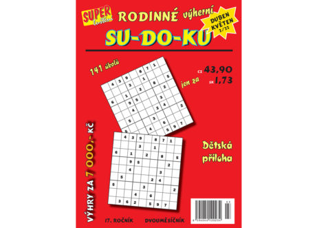 Rodinné výherní sudoku