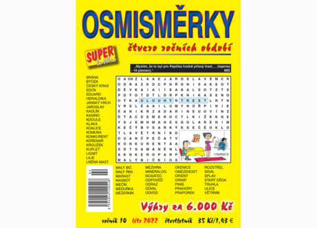 Osmisměrky čtvero roční období