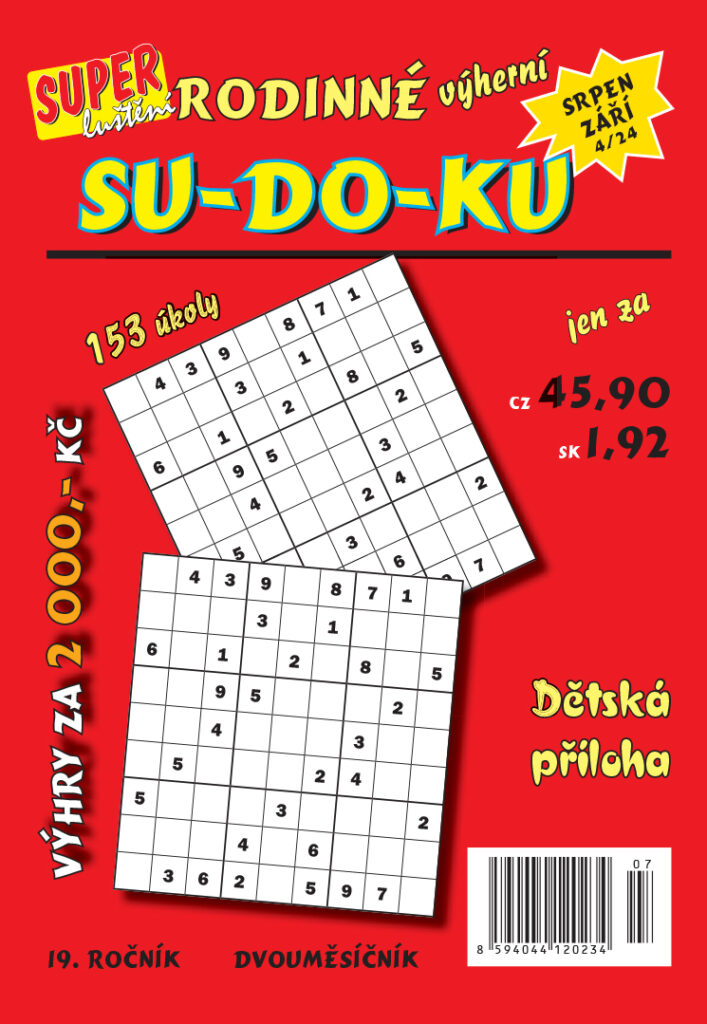 Rodinné SUDOKU 