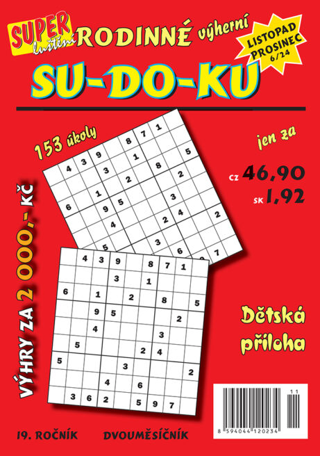 Rodinné SUDOKU