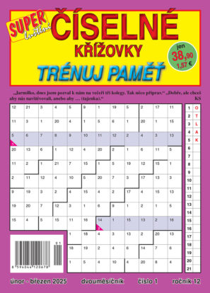 Číselné křížovky trénuj paměť